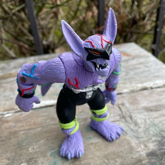 VINTAGE SWAT KATS 1994 REMCO HANNA BARBERA Dark Kat Cats Figurine Rare - Picture 3 of 7